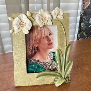 Ceramic Farmhouse Picture Frame Vintage